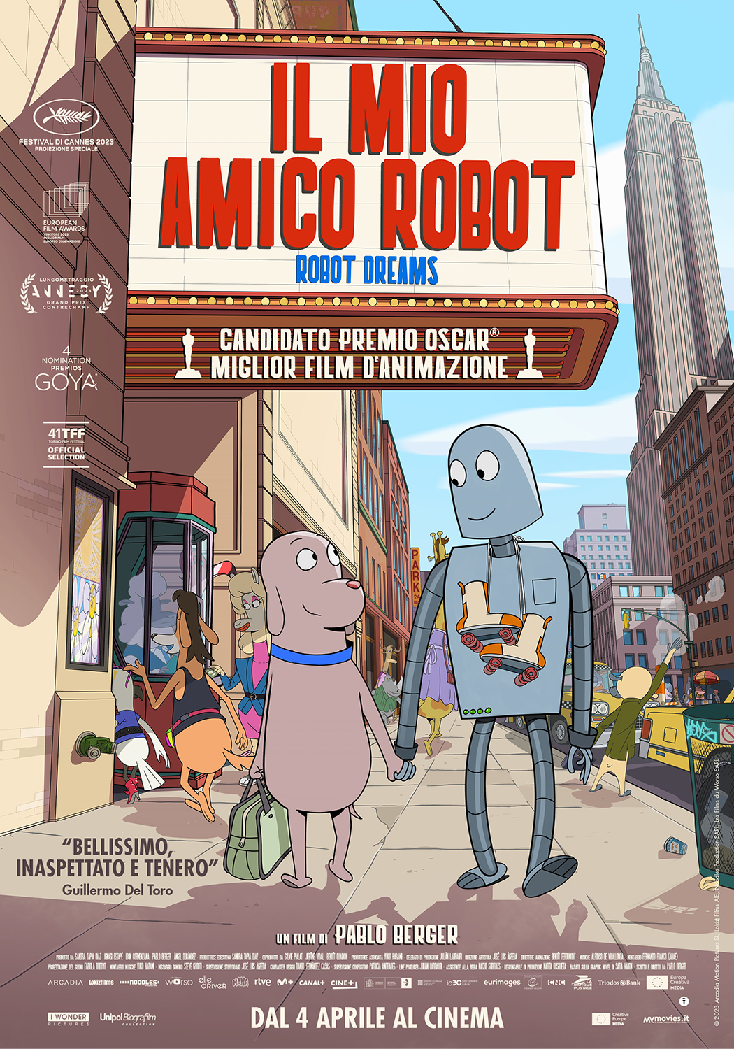 Il mio amico robot – Robot dreams